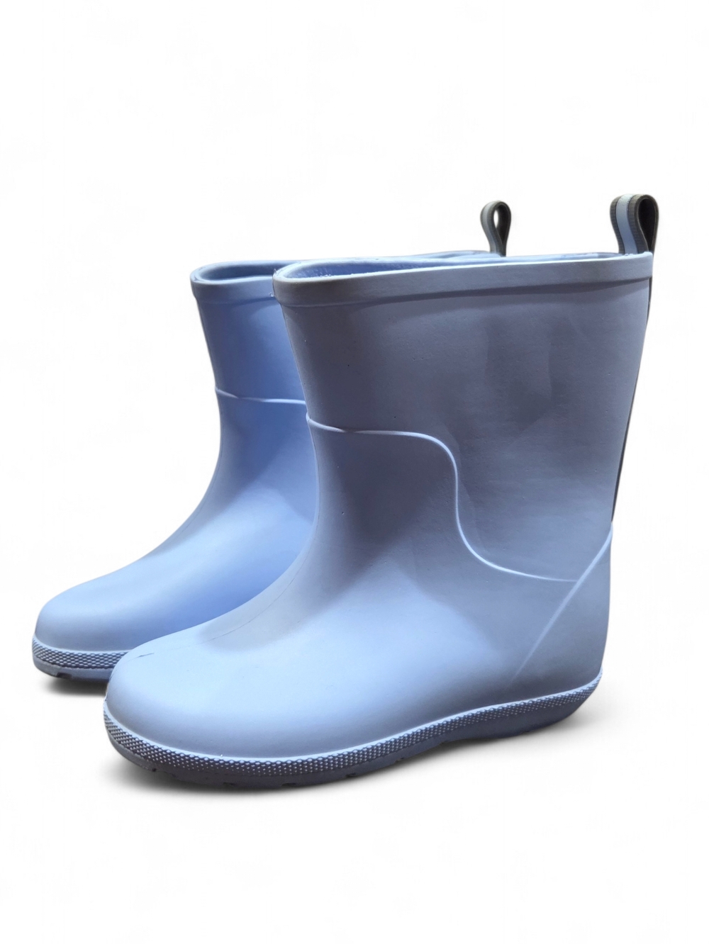 totes Light Blue Kids Waterproof Rain Boots with Pull Tabs Size 11/12 EUC